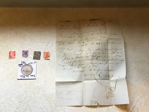 Rare letter 1841 italy 1959 - 1841,