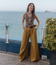 ZARA PANTALONE RASO GAMBA