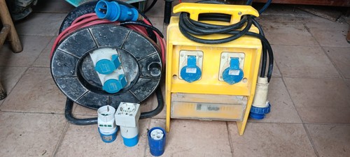 Quadro elettrico con - quadro, prolunga
