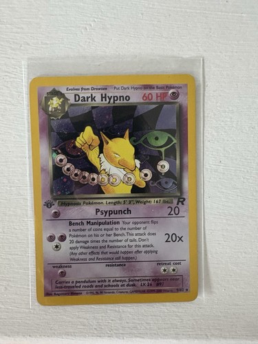 Pokémon dark hypno holo - pokémon,