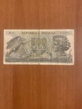 REPUBBLICA ITALIANA BANCONOTA 500 LIRE "ARETUSA" 1967