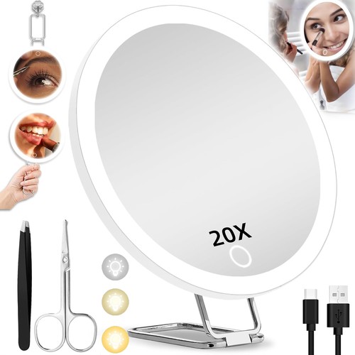 Specchio trucco con - trucco, 20x