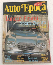 Auto d'epoca 3 2000 - Laverda 1000 V6  - Lancia Flavia Sport Zagato 1.5 e 1.8