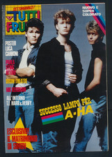 Tutti Frutti n.3 del 1986 A-Ha Simon Le Bon Poster Luca Carboni ▓
