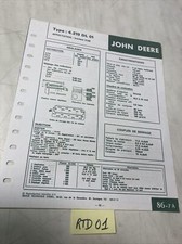 Fiche technique moteur diesel