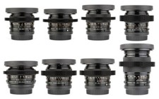 Set 8 obiettivi CANON FD 24 28