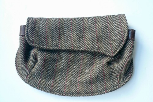 Marni pochette tweed marron - tweed,