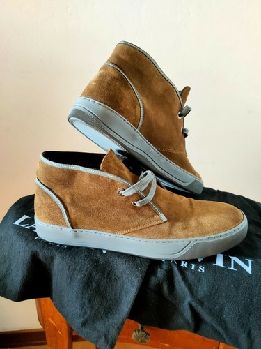 Lanvin paris leather sneakers - paris,