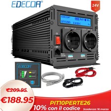 EDECOA Inverter 24V 220V 3000W