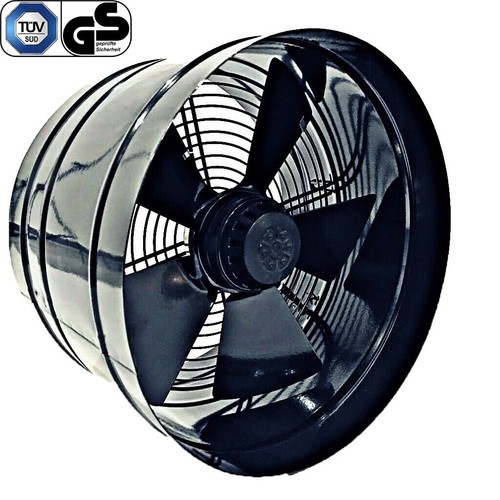 Ventilatore tubolare assiale