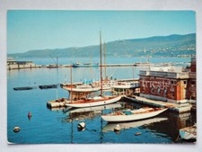 TRIESTE YCA Yacht Club Adriaco barca vela vecchia cartolina