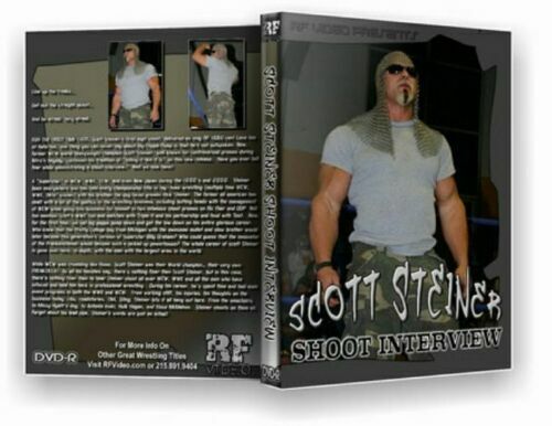 Scott steiner shoot dvd - scott,