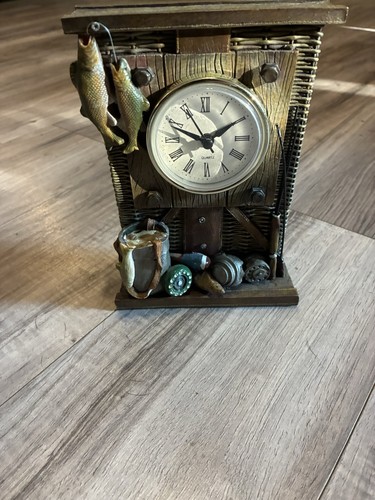 Decorazione orologio pesce