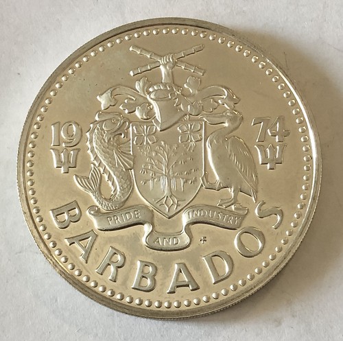 Barbados dollari argento - 5,