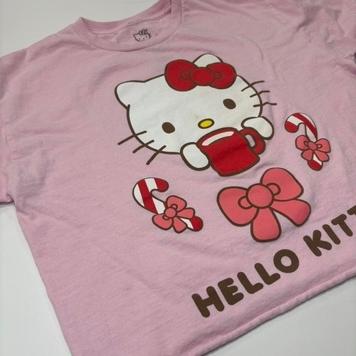 Maglietta rosa hello kitty - maglietta,