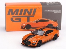 Ford Mustang Shelby GT500 - Twister arancione - Mini GT 1:64