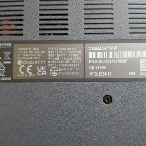 Asus vivobook x1504za - asus,