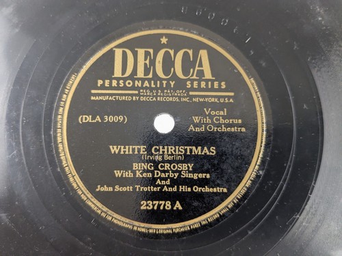 Bing crosby rpm decca - rpm,