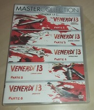 VENERDI' 13 MASTER COLLECTION 5 DVD 2 3 4 5 E 6 FUORI CATALOGO 