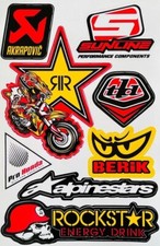 Adesivi Akrapovic Alpinestars