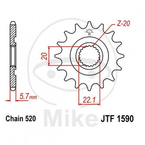 Pignone racing z13 520 - pignone,