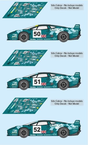 Decals jaguar xj220 - xj220, c