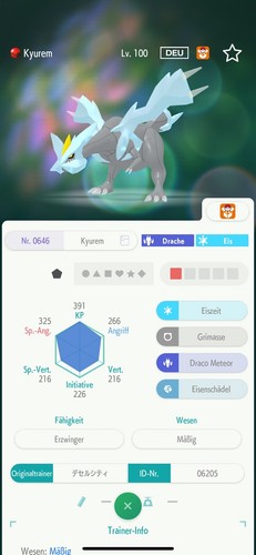 Pokémon kyurem evento - 🐑pokémon,