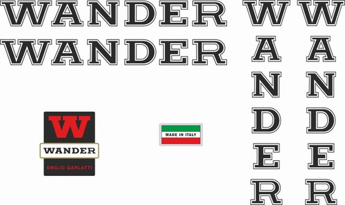 Adesivi telaio wander emilio - telaio,