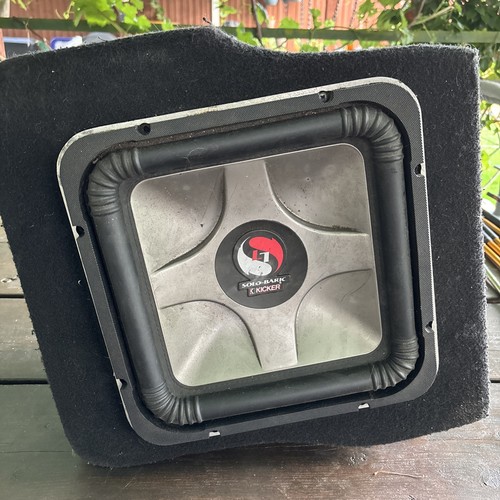 Subwoofer kicker solo baric - subwoofer,
