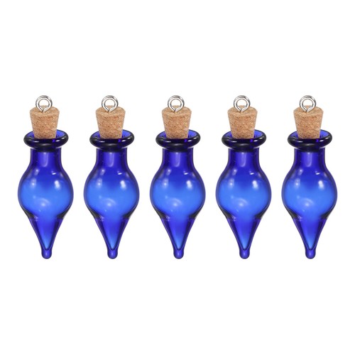 Bottiglie mini vetro - 5, con