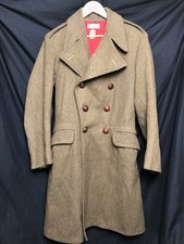 Cappotto Grande Dismontato Dell'Esercito Britannico Originale - Taglia 40" Petto