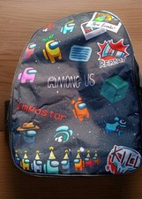 Among Us Book Bag And Pencil