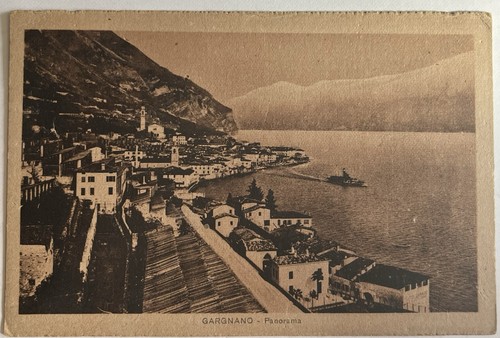 Cartolina antica gargnano - cartolina,