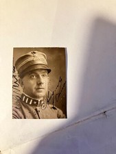 Fotografia autentica di ufficiale italiano nelle prima guerra mondiale 1915-1918