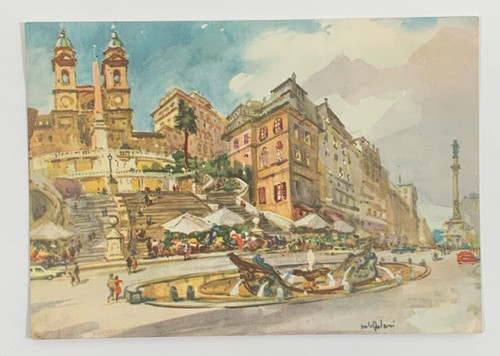 Piazza spagna trinita dei - piazza,