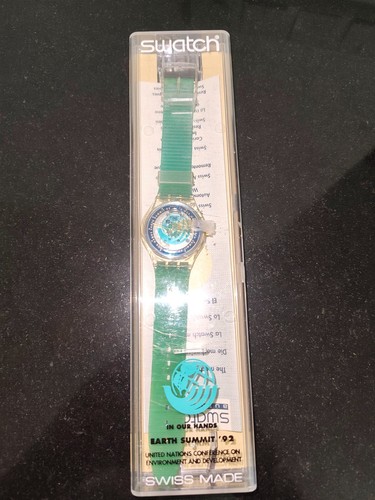 Orologio swatch earth summit - orologio,