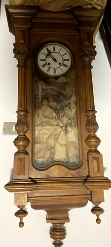 Antico orologio pendolo a - antico,