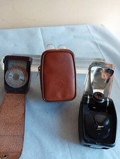 Lotto Esposimetro sekonic auto lumi + Flash Agfalux vintage