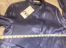 Camicia Zara Luxury Blu