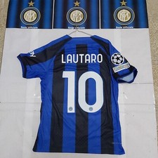 Maglia INTER 2023 Lautaro 10 Issued Final Champions Istanbul Ataturk