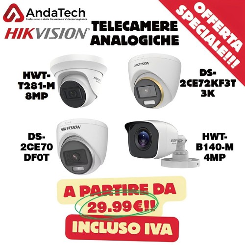 Hikvision telecamera analogica - hikvision,