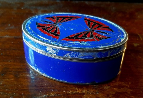 Tabacchiera boite argento - tabacchiera-,
