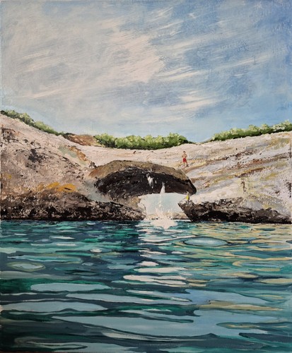 Dipinto olio sardegna - dipinto,