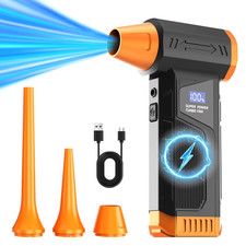 Mini Soffiatore di Aria Elettrico Portatile Potente 150.000RPM 3 Velocità e LED