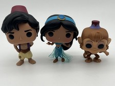 3x Funko Pop Aladin Jasmine