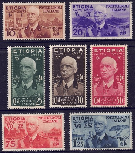 Etiopia 1936 effigie - 1936, di