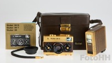 ROLLEI 35 S ORO 60° ANNO. SET EDIZIONE LIMITATA CON FLASH DORATO MAI PRODOTTO