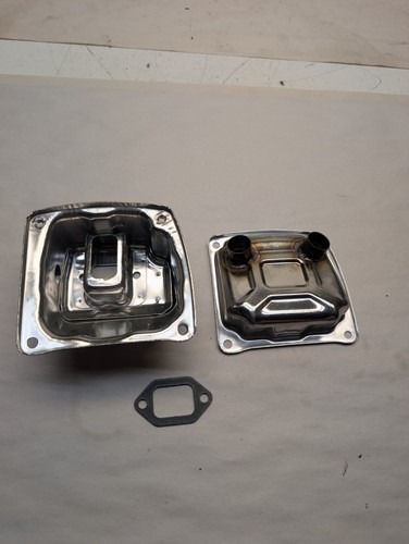 Scarico inox per motosega