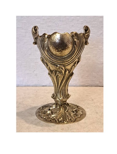 Vintage calice bronzo ciotola