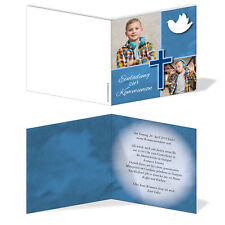 Biglietto invito comunione